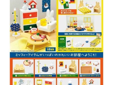 Re-Ment Miffy Room Life with Miffy Full Set 8 BOX Figure JAPAN OFFICIAL Online