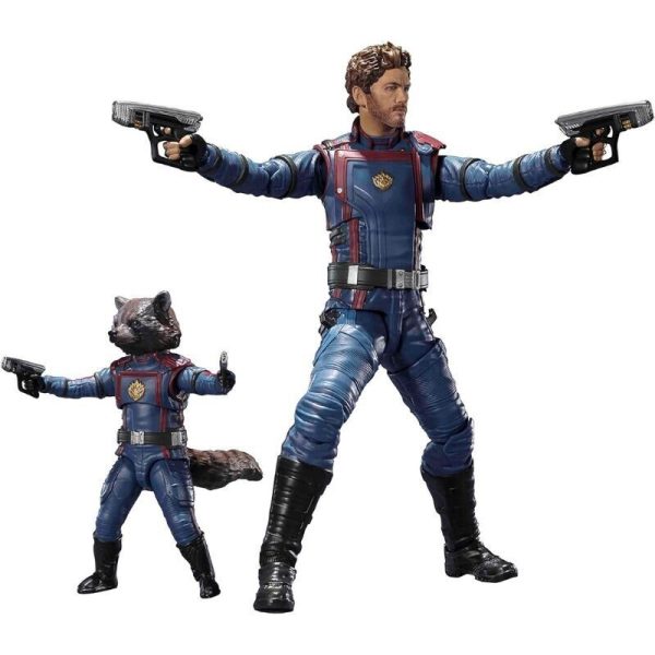 S.H.Figuarts Guardians of the Galaxy 3 Star-Lord & Rocket Raccoon Action Figure Cheap