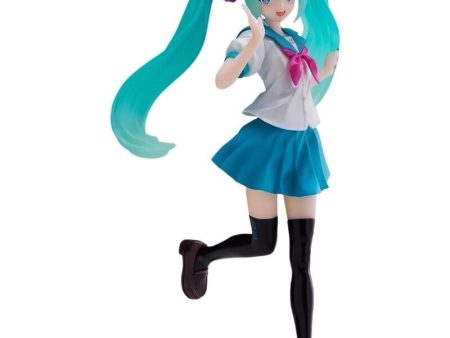 SEGA Luminasta Hatsune Miku 16th Anniversary KEI Ver. Figure JAPAN OFFICIAL Fashion