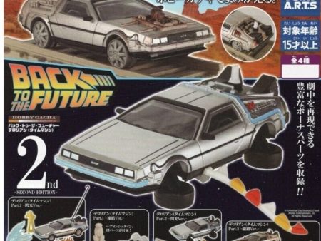 Back to The Future DeLorean Time Machine Second Edition All 4 Types Capsule Toy Online Hot Sale