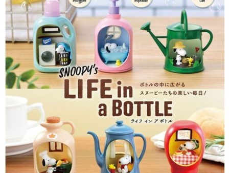 Re-Ment Peanuts Snoopy s LIFE in a BOTTLE Full Set of 6 Figure JAPAN OFFICIAL Online