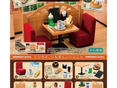 Re-Ment Petit Sample Series Komeda s Coffee Full 6 Set BOX Figure JAPAN OFFICIAL Supply