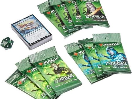 Magic The Gathering Zendikar Rising Draft Bundle Set BOX Japanese Ver. TCG JAPAN Hot on Sale