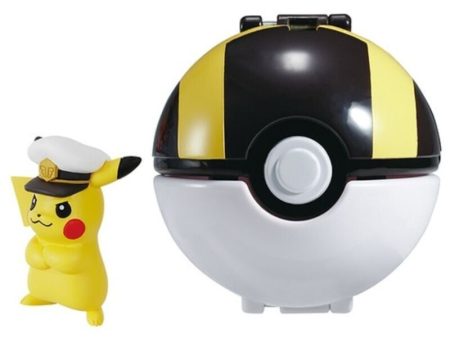 Pokemon MonColle PokeDel-Z Captain Pikachu JAPAN OFFICIAL Sale