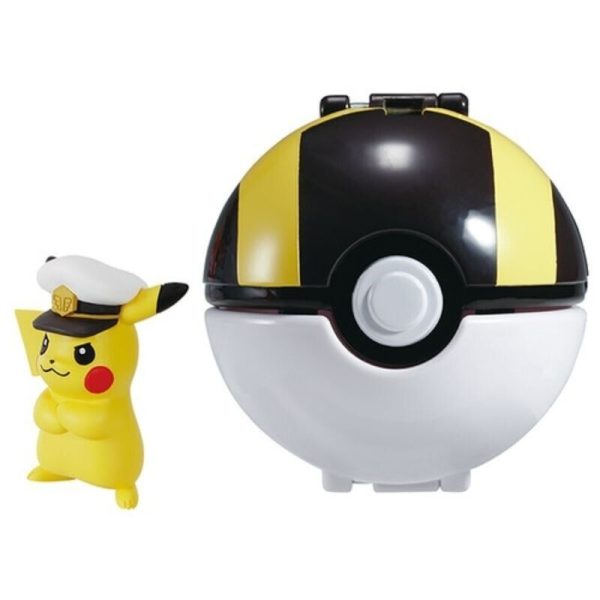 Pokemon MonColle PokeDel-Z Captain Pikachu JAPAN OFFICIAL Sale