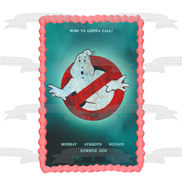 Ghostbusters: Afterlife Movie Poster with the Logo and Mooglie Edible Cake Topper Image ABPID54662 Fashion