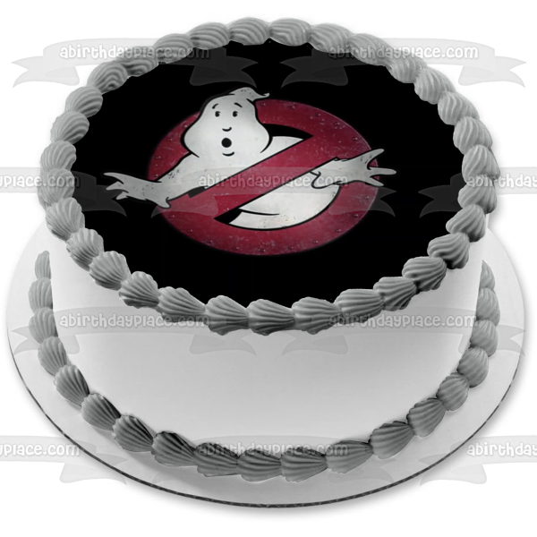 Ghostbusters: Afterlife Logo with Mooglie Edible Cake Topper Image ABPID54660 Sale