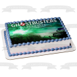 Ghostbusters; Afterlife Ecto-1 In a Lightning Storm Edible Cake Topper Image ABPID54658 Online now