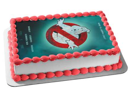 Ghostbusters: Afterlife Movie Poster with the Logo and Mooglie Edible Cake Topper Image ABPID54662 Fashion