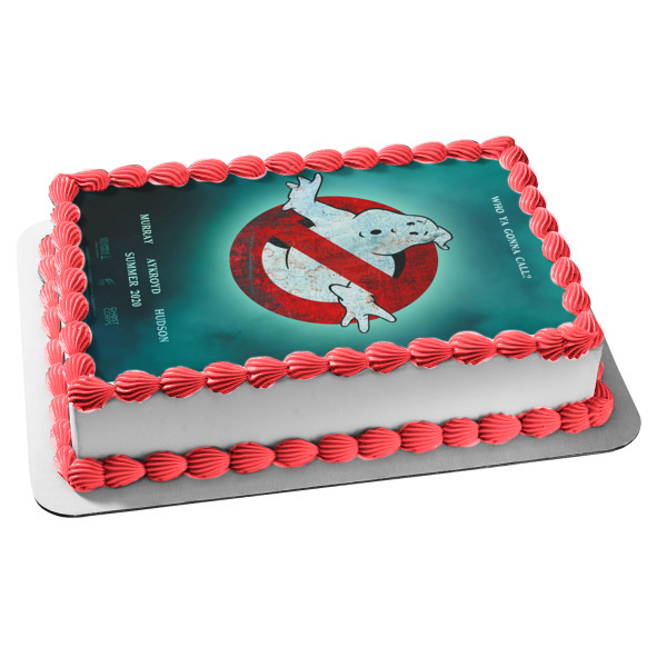 Ghostbusters: Afterlife Movie Poster with the Logo and Mooglie Edible Cake Topper Image ABPID54662 Fashion