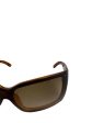 Chanel Tortoise Shell Wrap Around Sunglasses Supply