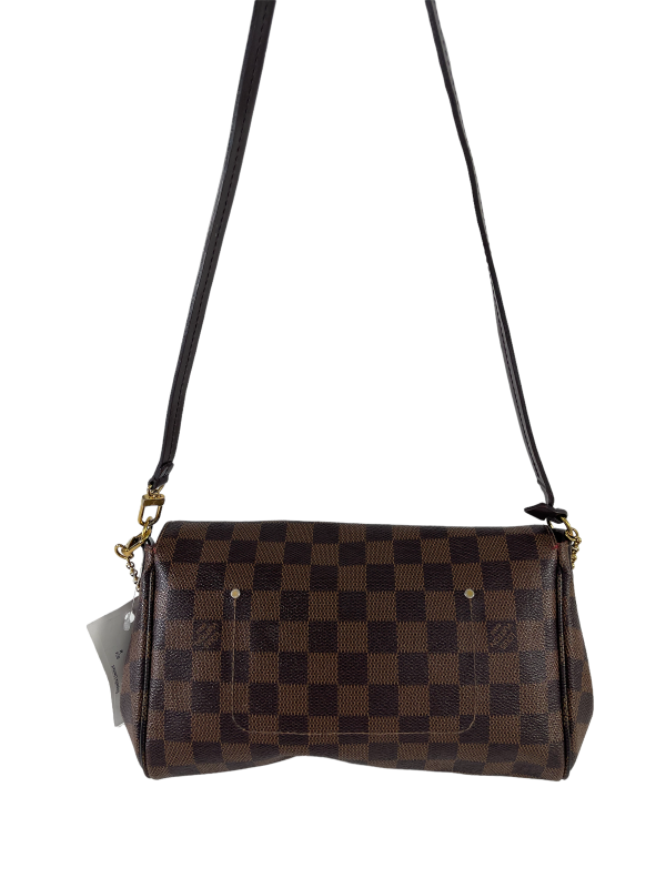 Louis Vuitton Damier Ebene Canvas Favourite Crossbody Discount