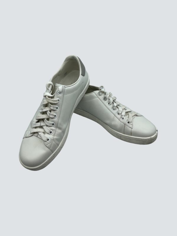 Gucci White Leather Sneakers - UK 5 Online now