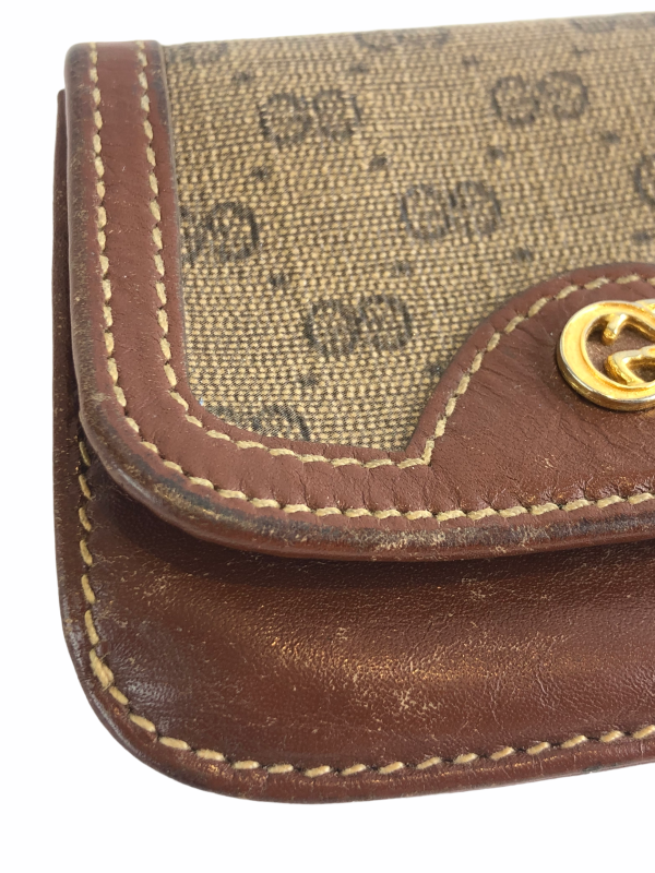 Gucci Vintage Monogram Canvas Coin purse - As seen on Instagram 24 03 21 Cheap