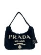 Prada Black Faux Fur Re-Edition 2000 Shoulder Bag Online Sale