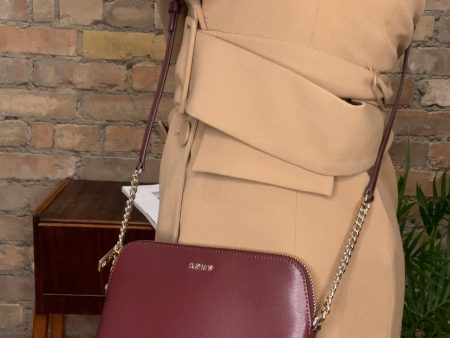 DKNY Burgundy Handbag on Sale