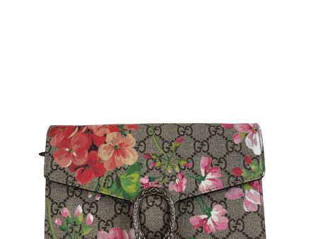 Gucci ‘Dionysus’ Blooms Print Mini Chain Bag Hot on Sale