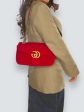 Gucci Red Velvet GG Marmont Crossbody Online now