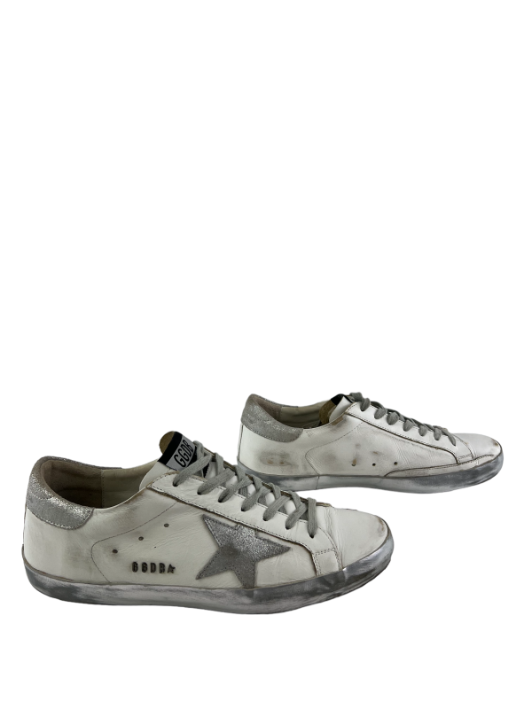 Golden Goose White Trainers - UK 8 Fashion