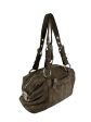 Prada Olive Suede Shoulder Bag Hot on Sale