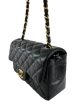 Chanel Black Lambskin Leather Mini Rectangular Flap Supply