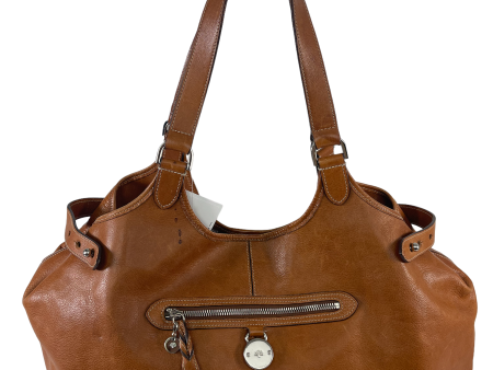 Mulberry Brown   Oak Leather Tote Bag Online now