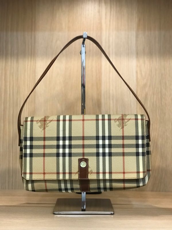 Burberry Classic Check Vintage Shoulder Bag Online now