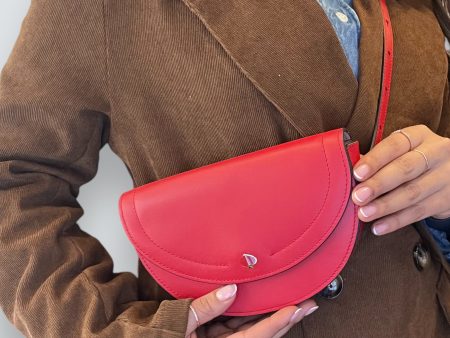 Kate Spade Red Leather Waistbag   Crossbody Supply