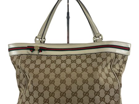 Gucci Monogram Canvas Tote For Cheap