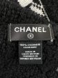 Chanel Black 100% Cashmere Scarf For Cheap