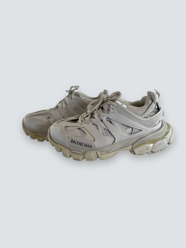 Balenciaga White Chunky Sole  Track  Trainers - Size UK 40 Online