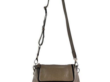 Anya Hindmarch Grey Leather Crossbody For Cheap