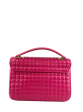 Celine Pink Quilted Leather  C  Chain Shoulder Hot on Sale