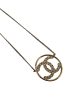 Chanel Goldtone CC Necklace Fashion