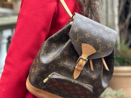 Louis Vuitton Monogram Canvas  Montsouris  Backpack Sale