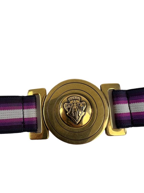 Gucci Size Small Purple Belt on Sale