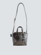 Kate Spade Silver Leather Tote Hot on Sale