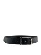 Louis Vuitton Black Brown Reversible Leather Belt - Up to 36  Waist For Sale