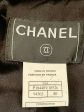 Chanel Black Woven Wool Blazer - UK 12 For Sale