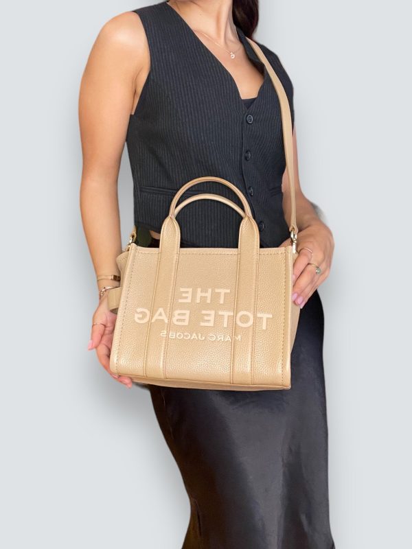 Marc Jacobs Small Tan Leather  The Tote  Online