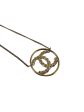 Chanel Goldtone CC Necklace Fashion