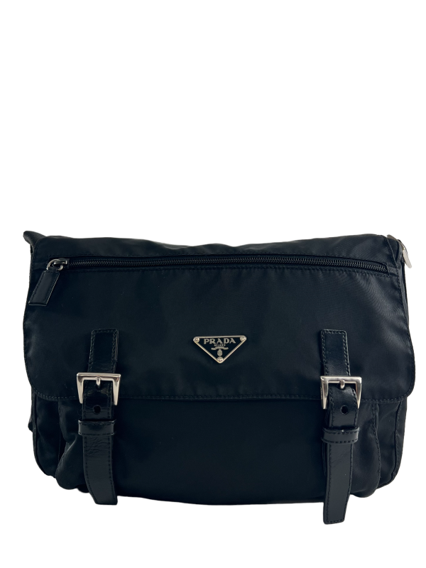 Prada Black Nylon Crossbody Cheap