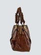 Chloe Brown Leather Heloise Satchel Fashion