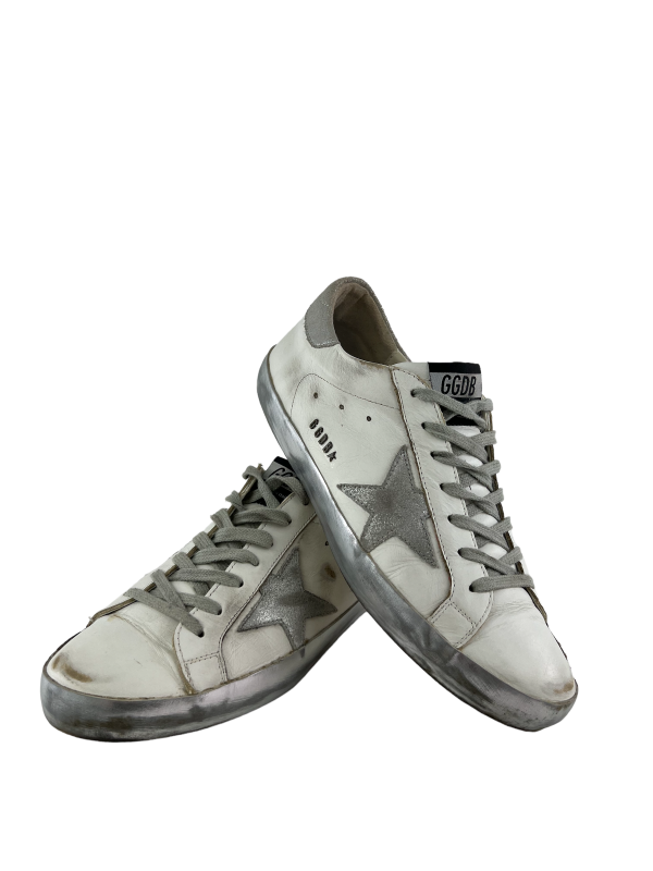 Golden Goose White Trainers - UK 8 Fashion