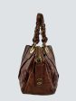 Chloe Brown Leather Heloise Satchel Fashion