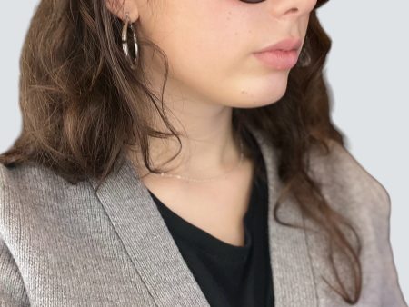 Chanel Brown Logo Sunglasses For Cheap