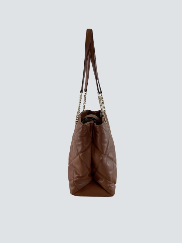 DKNY Tan Leather Tote on Sale