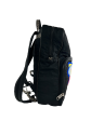 Gucci Black Nylon Embroidered 80 S Badge Backpack Cheap