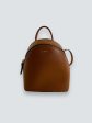 DKNY Brown Leather Mini Bryant Park Handbag For Sale