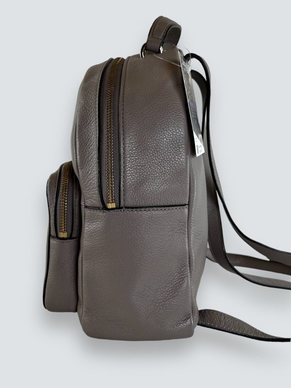 Kate Spade Grey Leather Backpack Supply